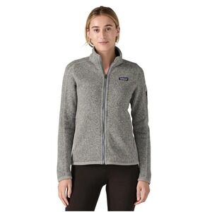Patagonia Women's Better Sweater Jacket Grey Heather Full Zip Fleece Size XS